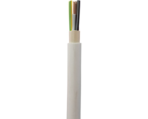 Cablu NYM-J 4x1,5 mm² gri, inel 10m, manta din PVC conform DIN VDE 0281-1