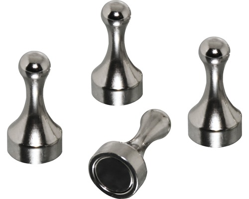 Magnet de organizare Industrial cu mâner 18mm, set 4 bucăți