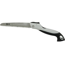 Fierăstrău pliabil cu lamă metalică și mâner din plastic
