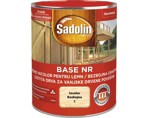 Grund incolor pentru lemn Sadolin Base 0,75 l