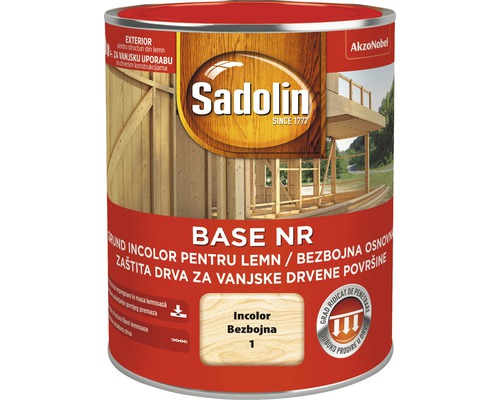 Grund incolor pentru lemn Sadolin Base 0,75 l-0