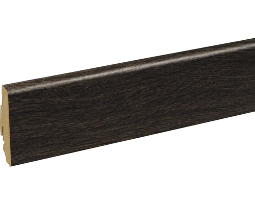 Plintă MDF SKANDOR FU60L stejar închis FOEI467 2400x58x19 mm Plintă din lemn