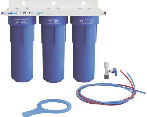 Sistem ultrafiltrare apă potabilă în 3 trepte PUR 3 UF 10"