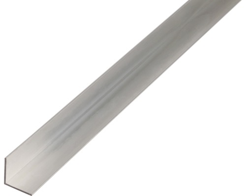 Cornier aluminiu Alberts 10x10x1 mm, lungime 2,6m Profil unghiular din aluminiu