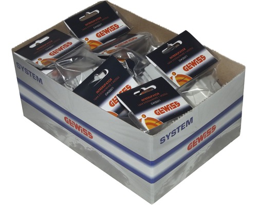 Cutie cu întrerupătoare Gewiss în ambalaje individuale