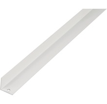 Profil unghiular din plastic cu găuri de fixare