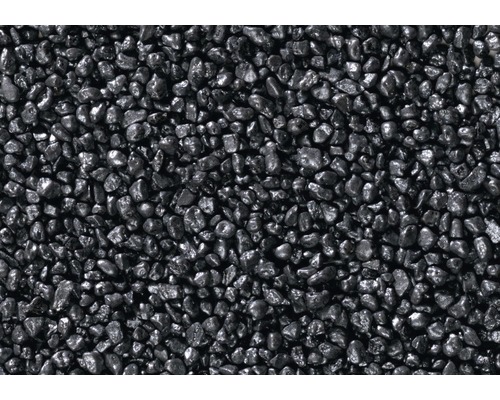 Piatră decor acvariu negru 2-3 mm, 25 kg-0