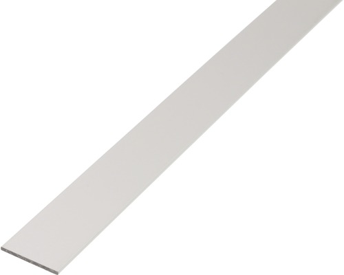 Platbandă aluminiu Alberts 50x3 mm, lungime 2,6m, eloxat Șipcă plată