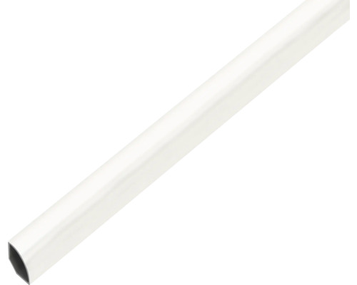 Profil de colț Alberts 15x1,2 mm, lungime 1m, plastic alb