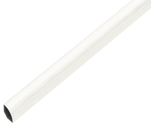 Profil de colț Alberts 15x1,2 mm, lungime 1m, plastic alb Profil de colț din plastic