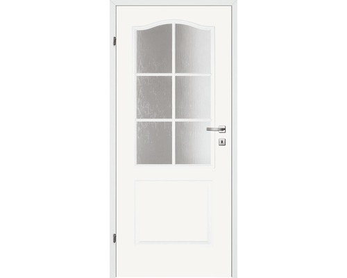 Foaie de ușă Classen albă Clasic 2/3 MDF 203,5x84,4 cm stânga