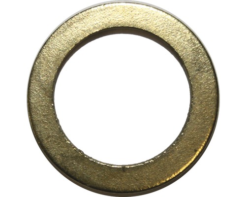 Inel distanțier tip șaibă plată Dresselhaus Ø19 x Ø13 x 2 mm, oțel alămit, pachet 15 bucăți-0