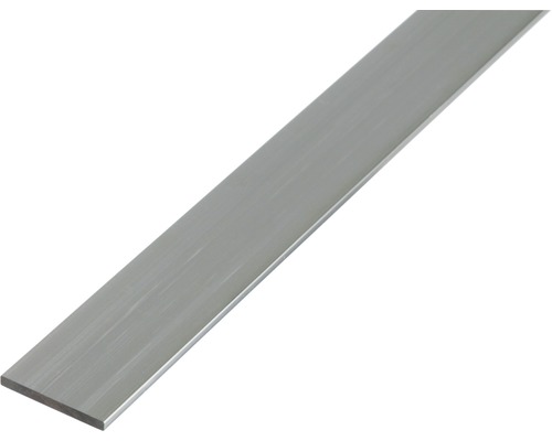 Platbandă aluminiu Alberts 60x3 mm, lungime 2,6m, pentru decorațiuni