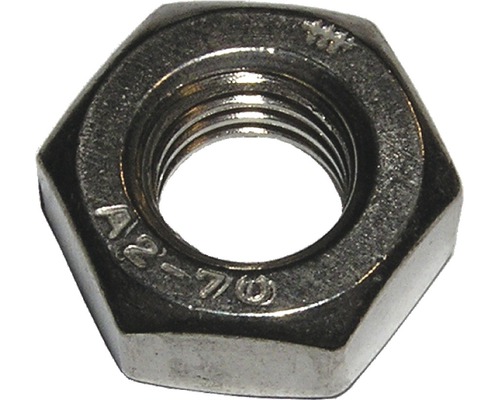 Piulițe hexagonale simple Dresselhaus UNC 1/4" (asemănător DIN934) oțel inox A2, pas metric american, 25 bucăți