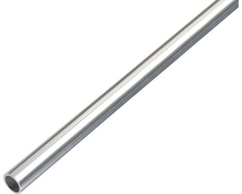 Țeavă aluminiu rotundă Alberts Ø15x1 mm, lungime 1m, nuanță oțel cromat Țeavă aluminiu rotundă Alberts Ø15x1 mm, lungime 1m, nuanță oțel cromat