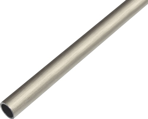 Țeavă aluminiu rotundă Alberts Ø15x1 mm, lungime 1m, gri, eloxată