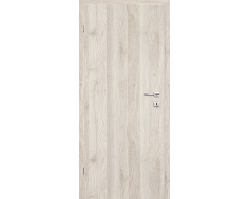 Foaie de ușă Classen nuc deschis Kolumbia N1 MDF 203,5x84,4 cm stânga Ușă de interior cu model de lemn și mâner