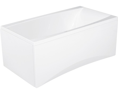 Cadă de baie dreptunghiulară din acril sanitar