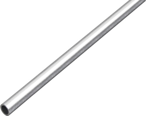 Țeavă aluminiu rotundă Alberts Ø10x1 mm, lungime 1m, argintiu, eloxată Țeavă aluminiu rotundă Alberts Ø10x1 mm, lungime 1m, argintiu, eloxată