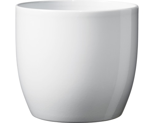 Mască pentru flori Soendgen Basel, ceramică, Ø 13 cm, alb Mască pentru flori Soendgen Basel, ceramică, Ø 13 cm, alb