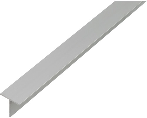 Profil aluminiu tip T Alberts 20x20x1,5 mm, lungime 2,6m
