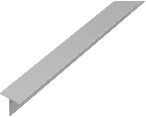 Profil aluminiu tip T Alberts 20x20x1,5 mm, lungime 2,6m Profil T din metal