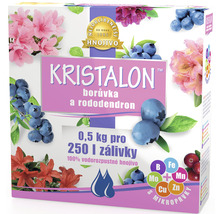 Îngrășământ Kristalon pentru afine și rododendroni, pachet de 0,5 kg pentru 250 litri de udare