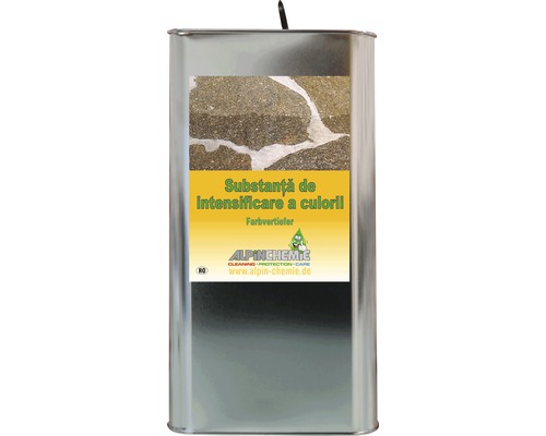 Recipient cu intensificator de culoare pentru utilizare în exterior