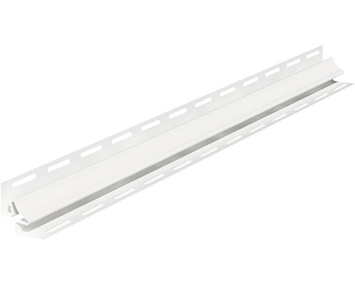 Profil colț interior Siding VOX SV-13 3,05 m alb Șină profil J pentru placare fațadă