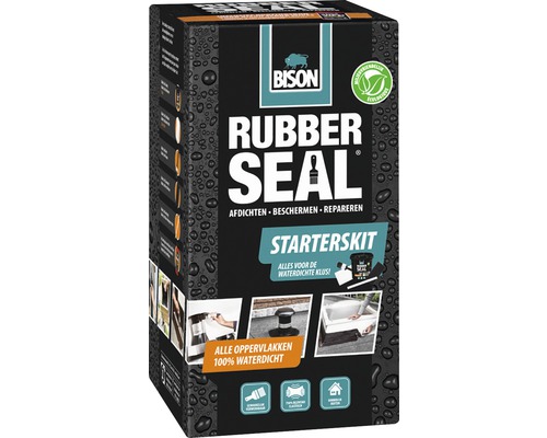 Hidroizolație pe bază de cauciuc Bison Rubber Seal Kit pentru începători 750 ml