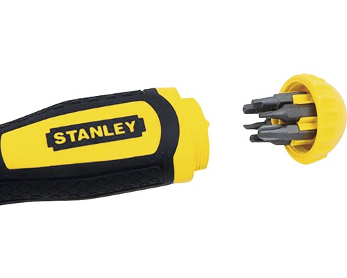 Șurubelniță cu set de biți Stanley Logo