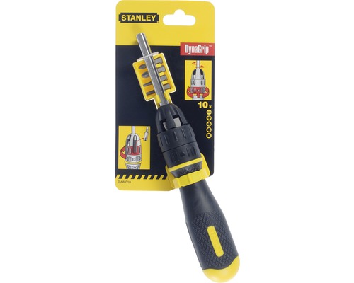 Șurubelniță Stanley cu diverse biți incluse