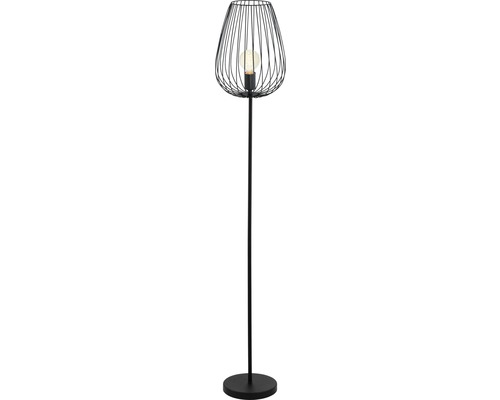 Lampă de podea cu abajur din sârmă metalică