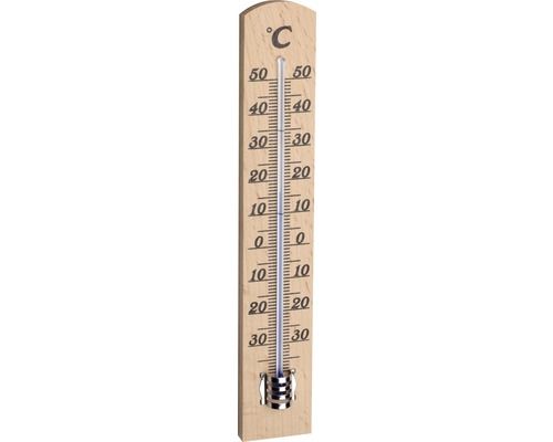 Termometru interior -35°C-50°C Termometru cu cadru din lemn pentru măsurarea temperaturii