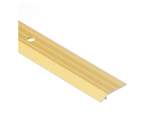 Profil aluminiu trecere cu diferență de nivel 900x5 mm auriu