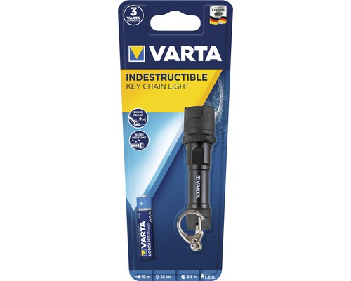 Lanterna breloc Varta Indestructible cu baterie