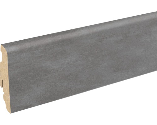 Plintă MDF SKANDOR FU60L Pierre antracit 2400x58x19 mm Plintă din material lemnos