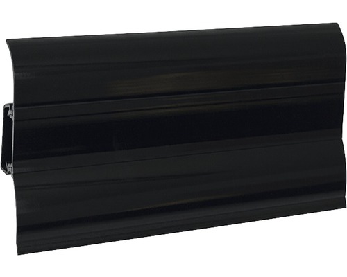 Plintă PVC cu canal negru 2500x23x62 mm
