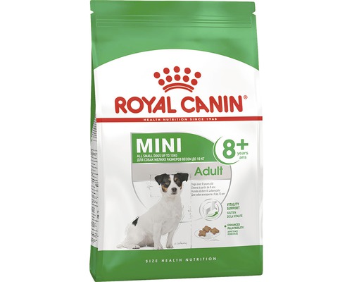 Hrană uscată pentru câini Royal Canin Mini Adult 8+, 8 kg