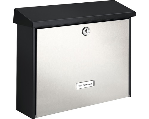 Cutie poștală cu încuietoare și etichetă cu nume