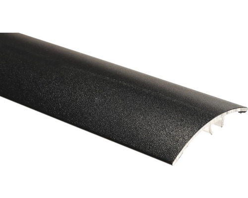 Profil de trecere SKANDOR aluminiu 2700x40x6,2 mm negru Profil pentru podea din aluminiu