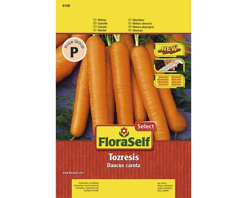 Semințe de legume FloraSelfSelect, morcovi „Tozresis”