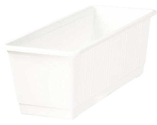Jardinieră Geli standard, plastic, 40x17x14 cm, alb | HORNBACH