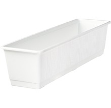 Jardinieră Geli standard, plastic, 60x17x14 cm, alb