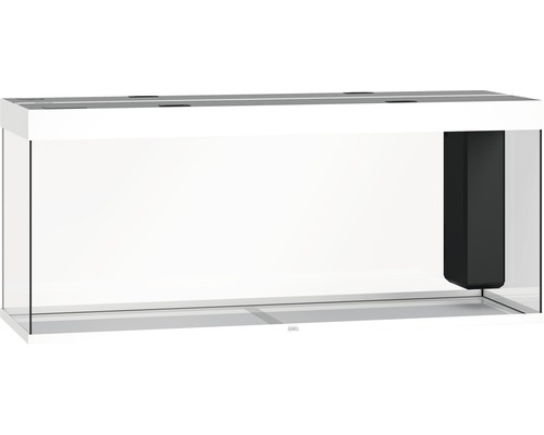 Acvariu alb cu sistem de filtrare integrat