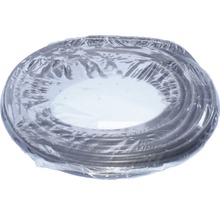 O rolă de conductă de frână ambalată în plastic transparent.