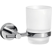 Suport de perete cu pahar pentru periuțe de dinți în baie