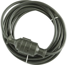 Prelungitor electric 5m 3600W negru, cablu din PVC-thumb-0