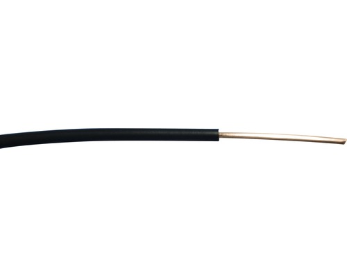 Conductor FY (H07V-U) 1,5mm² negru, inel 100m