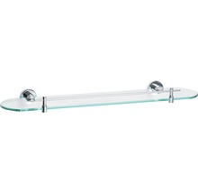 Raft de sticlă cu suport pentru montare pe perete